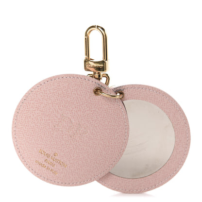 Louis Vuitton Monogram LV Mirror Bag Charm Key Holder Rose Ballerine 2 of 5