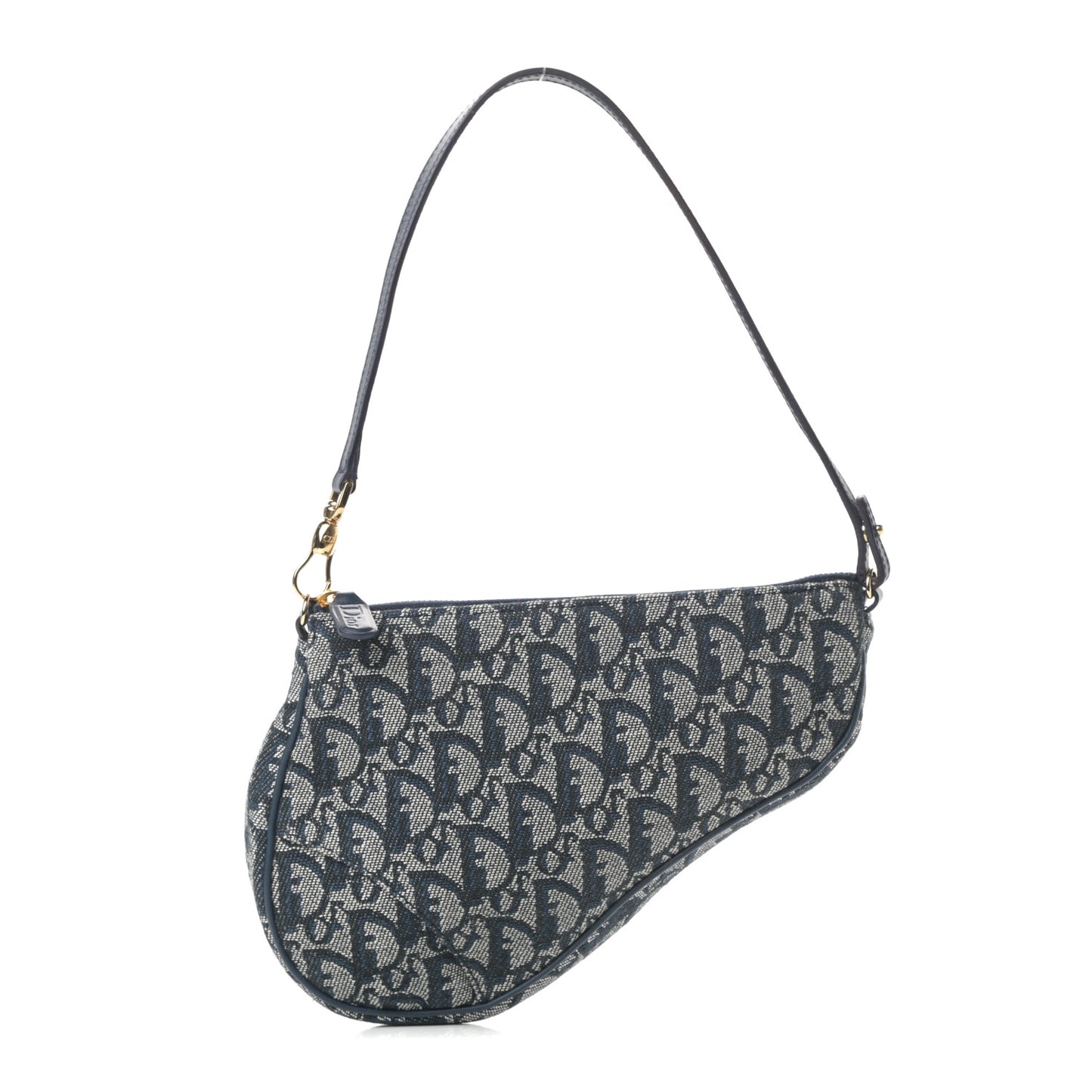 Monogram Mini Saddle Pochette Navy