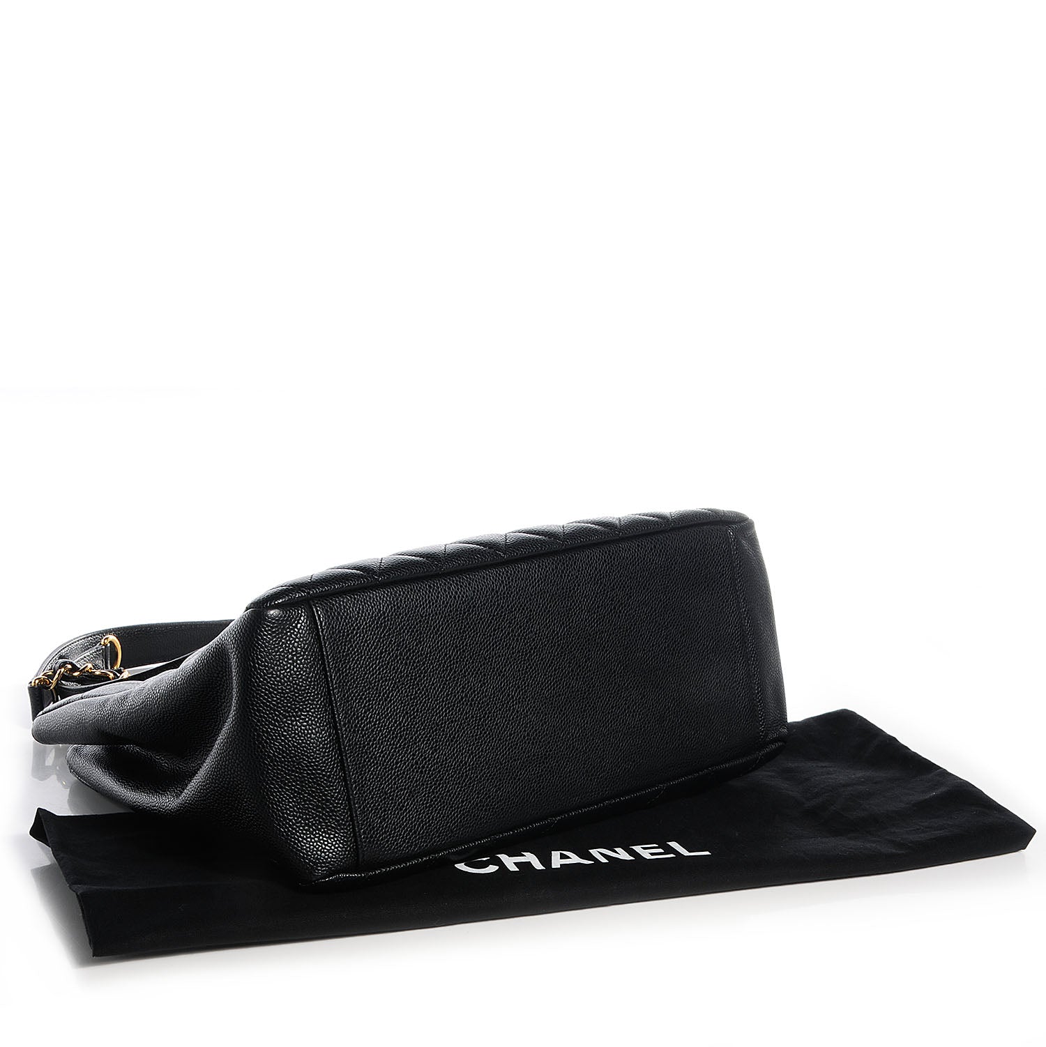 Chanel Caviar Grand Shopping Tote GST Black 4 of 7