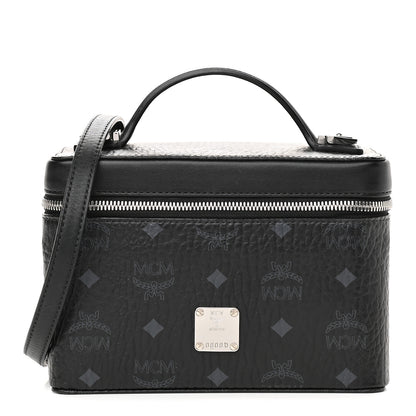 MCM Visetos Medium Rockstar Vanity Case Black 1 of 9