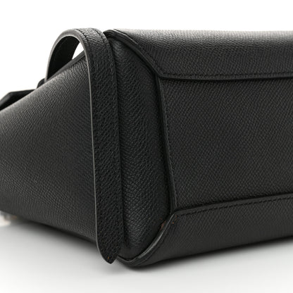 Celine Grained Calfskin Nano Belt Bag Black 9 of 11