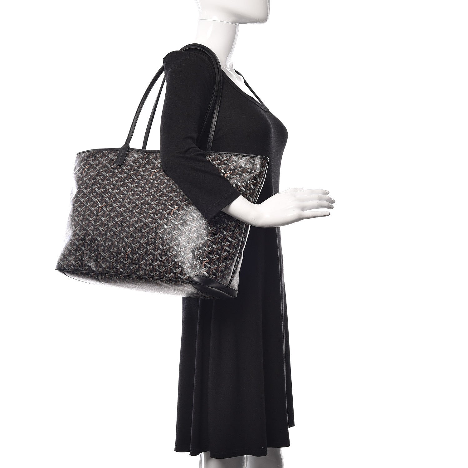 Goyard Goyardine Artois MM Black 2 of 21