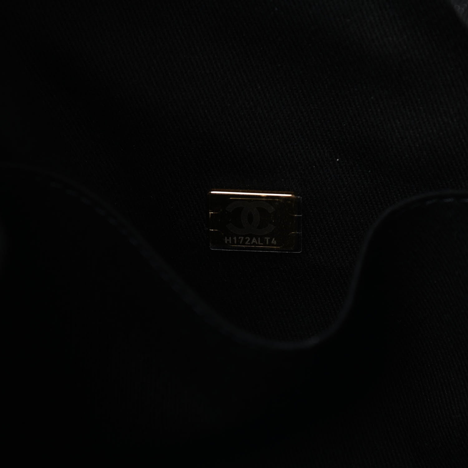 Chanel Lurex Boucle Medium Deauville Tote Black 7 of 9
