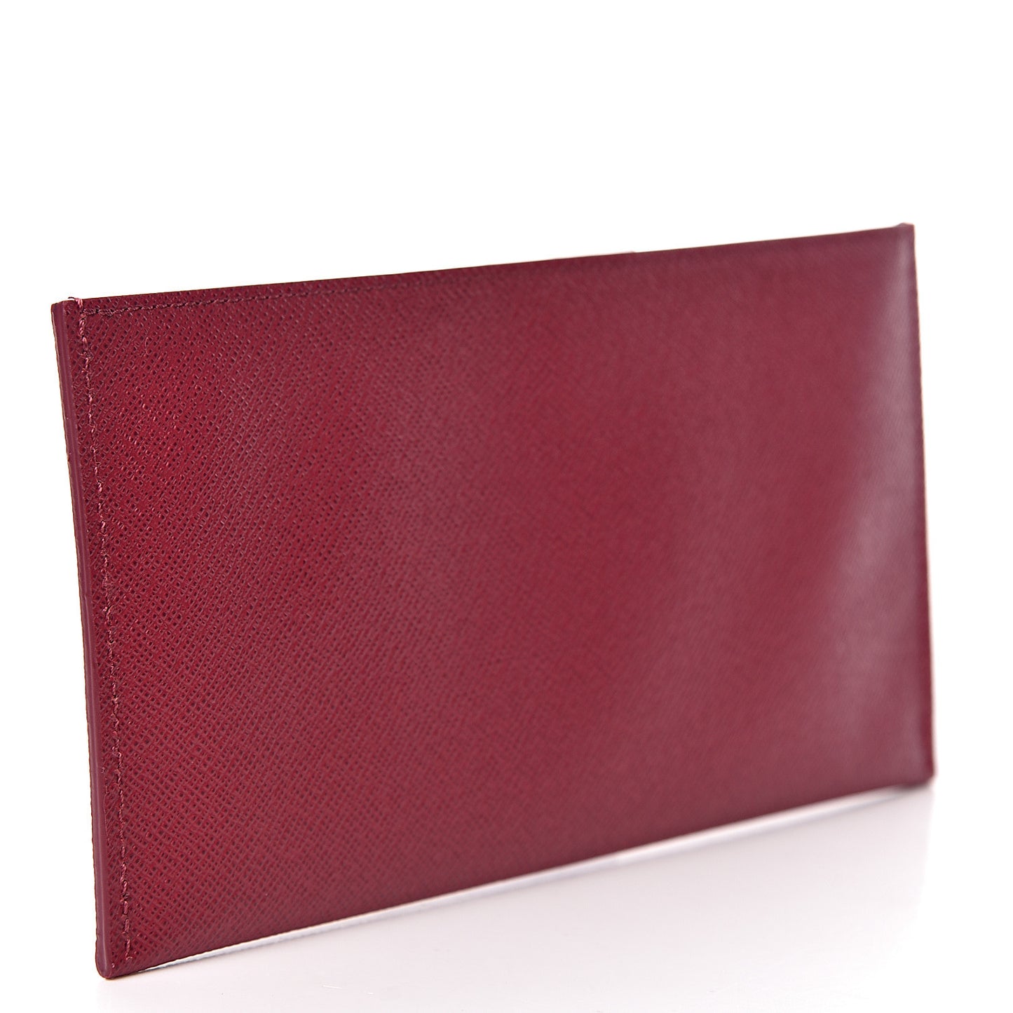Calfskin Felicie Card Holder Insert Fuchsia