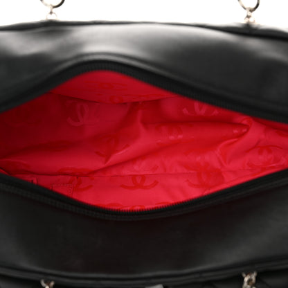 Chanel Calfskin Quilted Large Cambon Multipocket Reporter Black 5 of 12