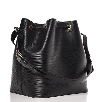 Louis Vuitton Epi Petit Noe Black 3 of 11