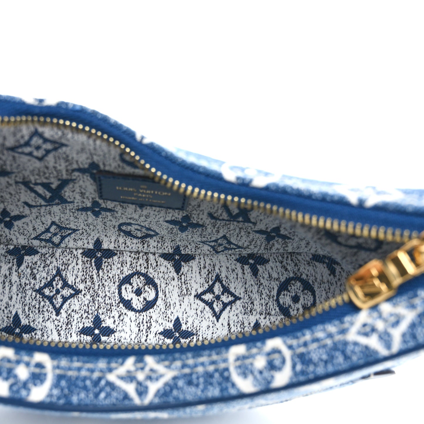 Monogram Jacquard Denim Loop Bleu
