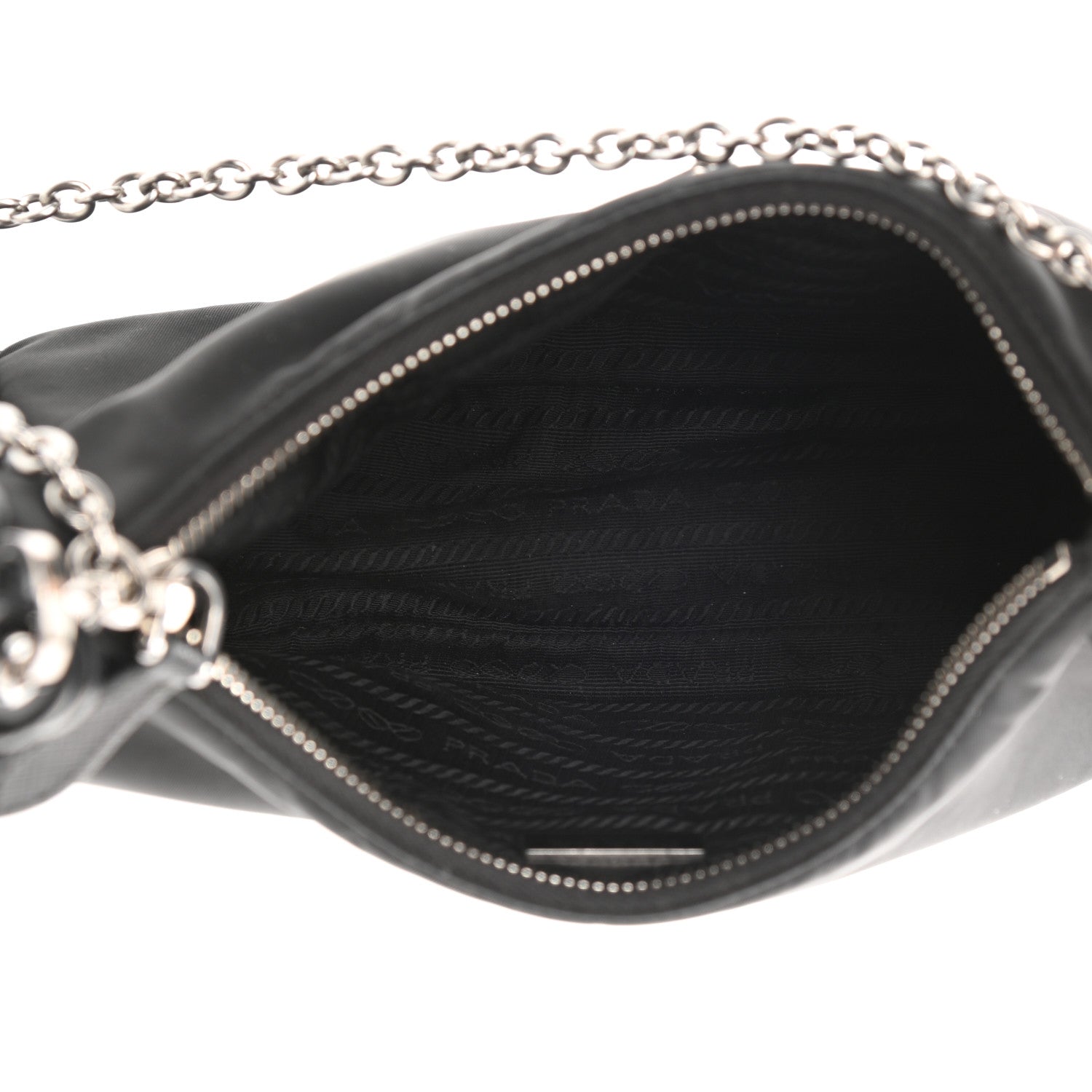 Prada Nylon Re-Edition 2005 Shoulder Bag Black 5 of 14