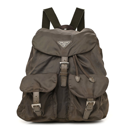 Prada Tessuto Nylon Vela Medium Backpack Fumo 1 of 19
