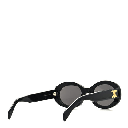 Celine Acetate Triomphe 01 Sunglasses CL 40194U Black 4 of 7