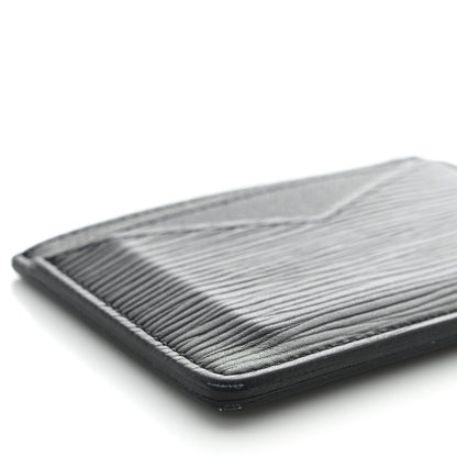 Louis Vuitton Epi Neo Porte-Cartes Card Holder Black 8 of 14