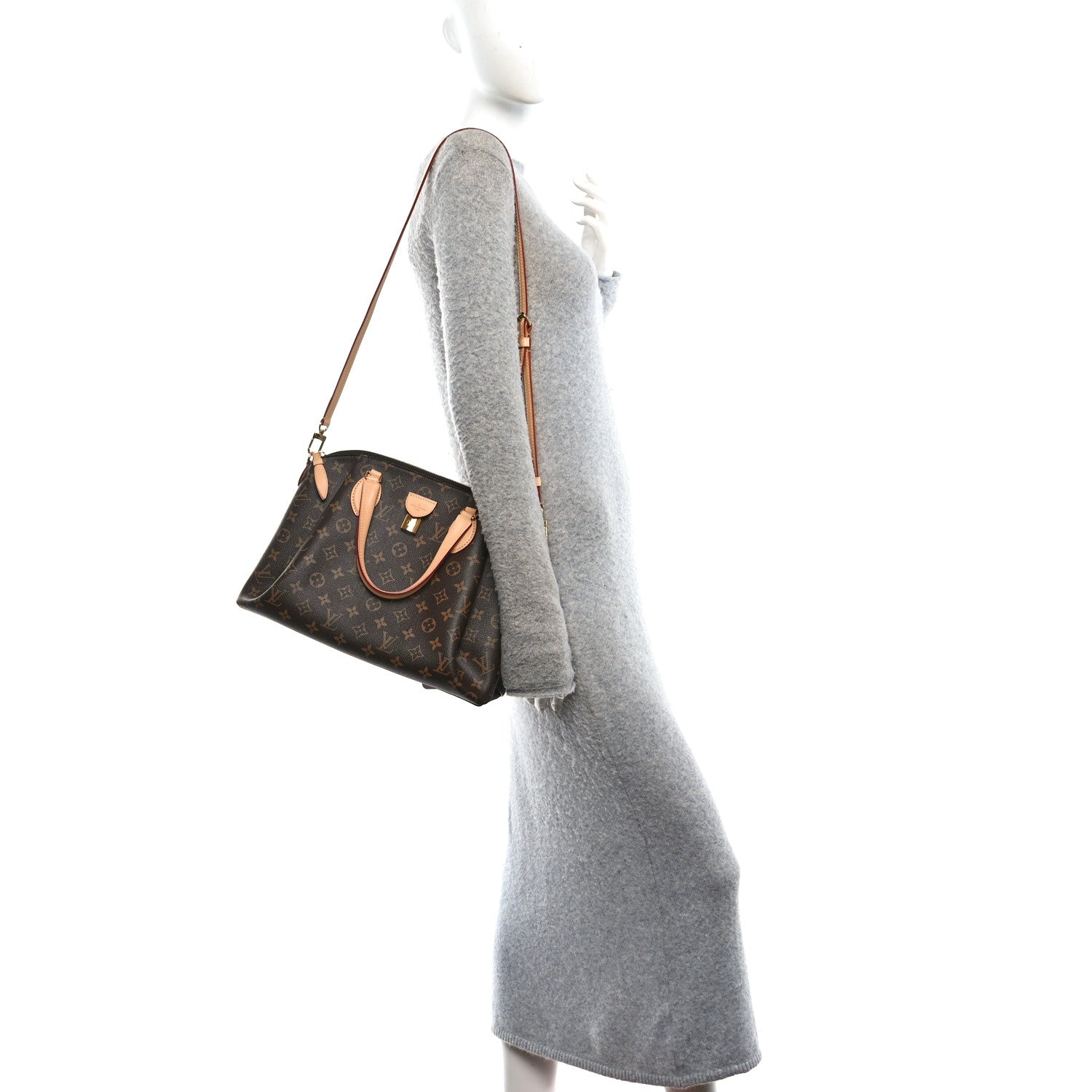 Louis Vuitton Monogram Rivoli MM 2 of 10