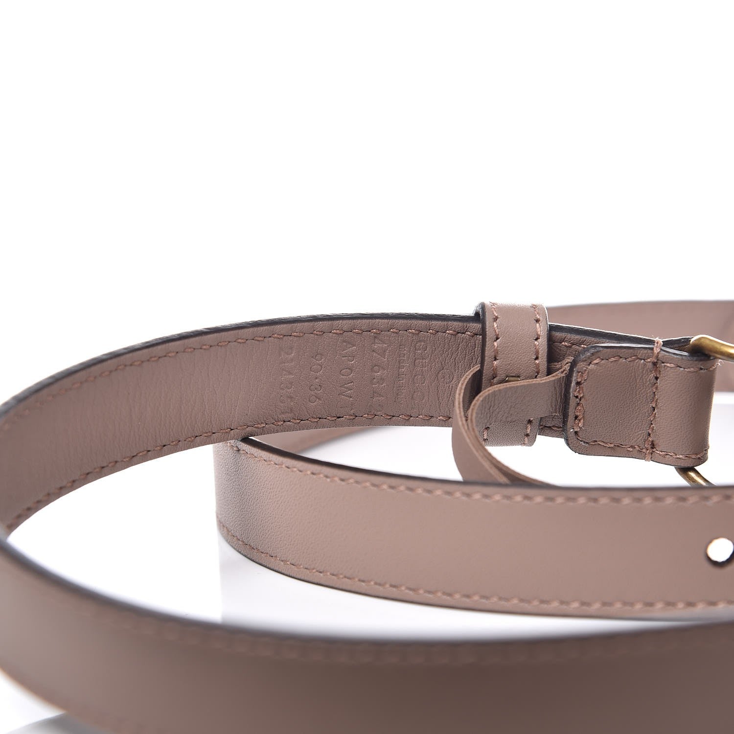 Gucci Calfskin Pearl Double G 20mm Belt 90 36 Porcelain Rose 6 of 7