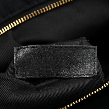 Saint Laurent Lambskin Quilted Maxi Icare Shopping Tote Black 8 of 14