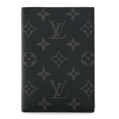 Louis Vuitton Monogram Eclipse Passport Cover 1 of 8