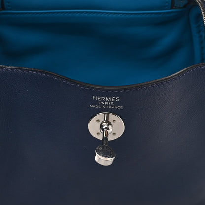 Hermes Swift Verso Mini Lindy 20 Bleu Navy Bleu Frida 6 of 10