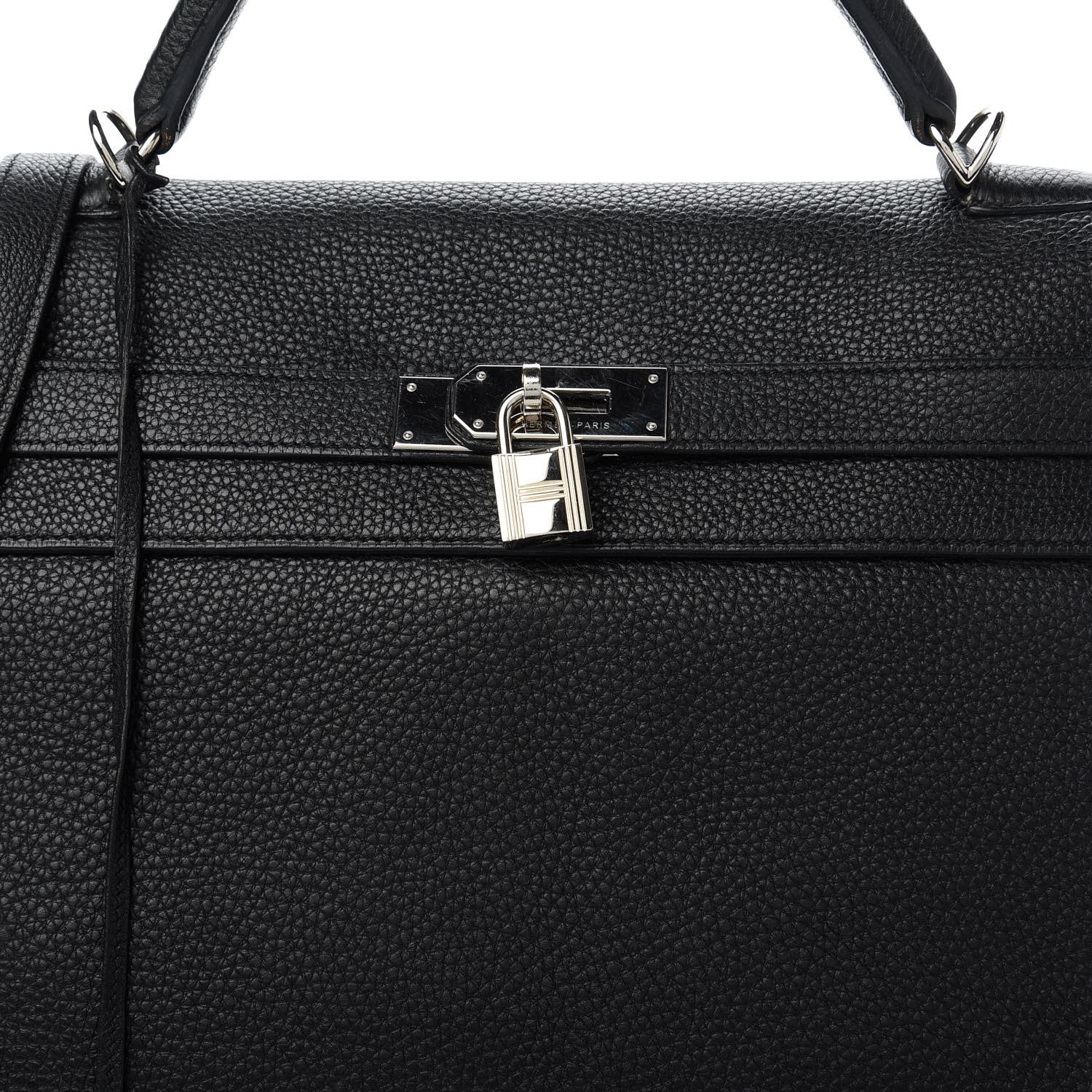 Hermes Togo Kelly Retourne 40 Black 10 of 10