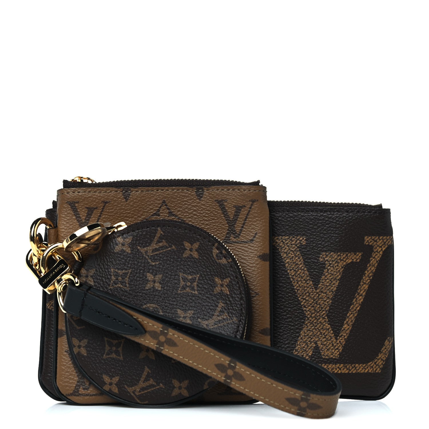 Louis Vuitton Reverse Monogram Giant Trio Pouch 1 of 12