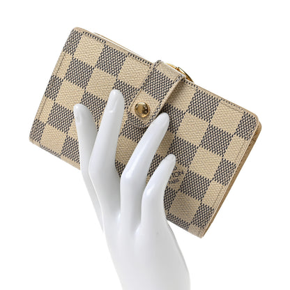 Louis Vuitton Damier Azur French Purse Wallet 2 of 6