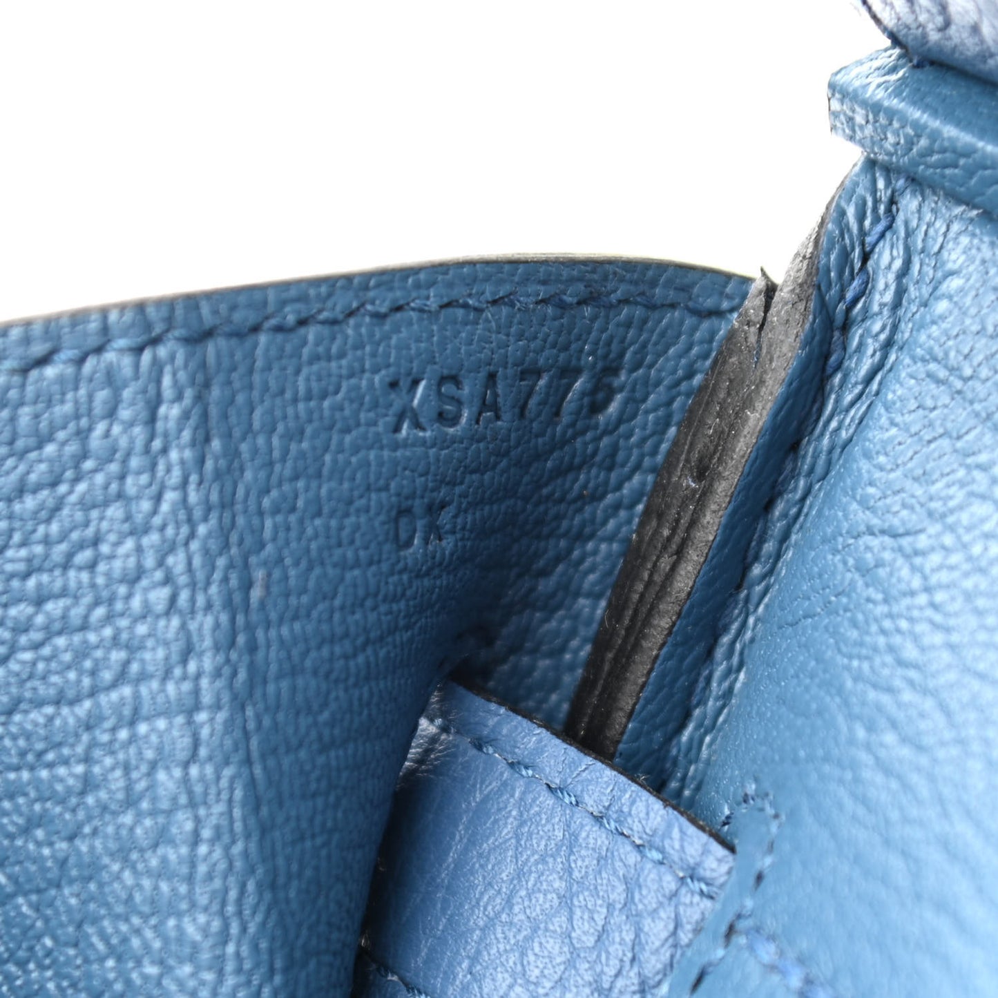 Togo Birkin 30 Bleu Agate