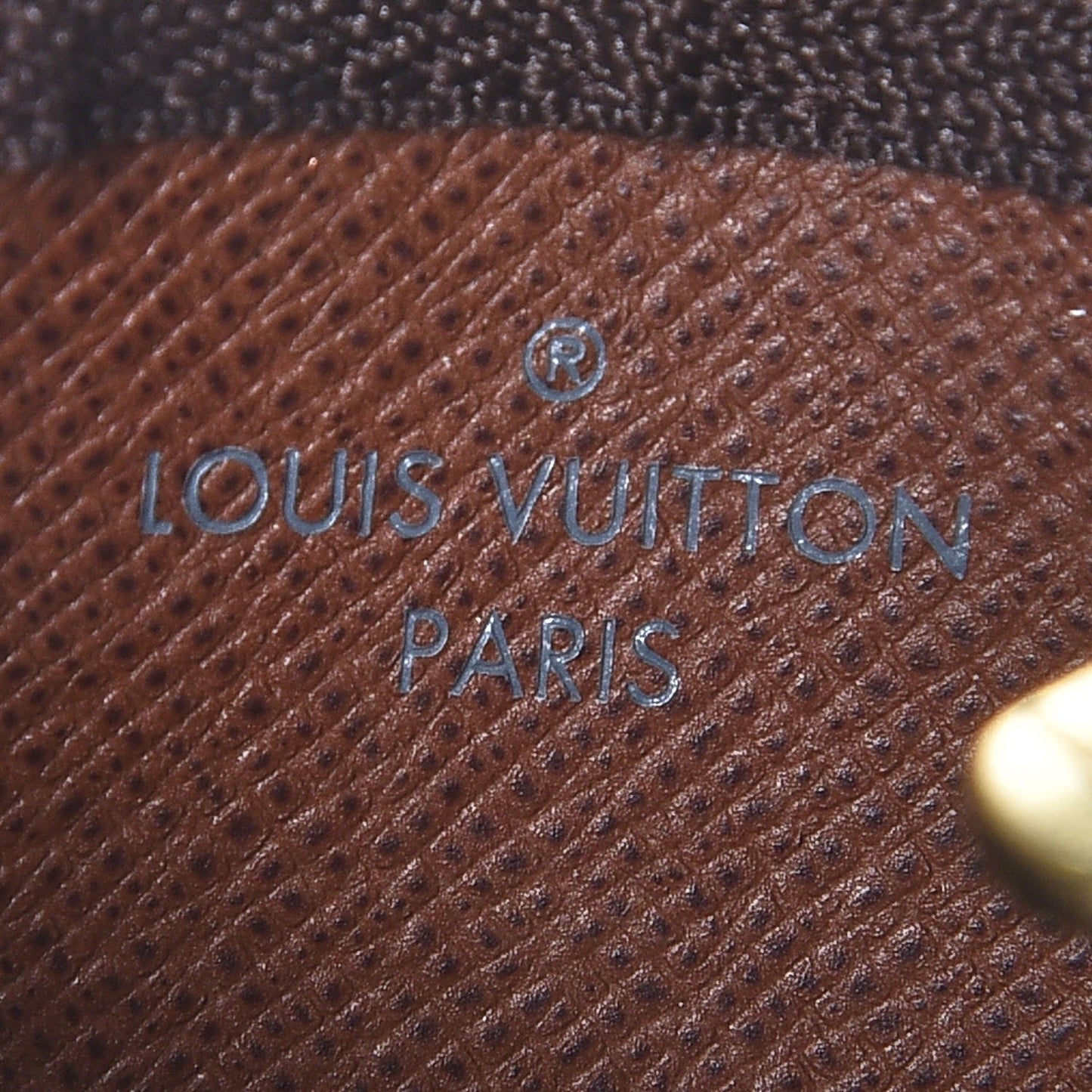 Monogram Key Pouch