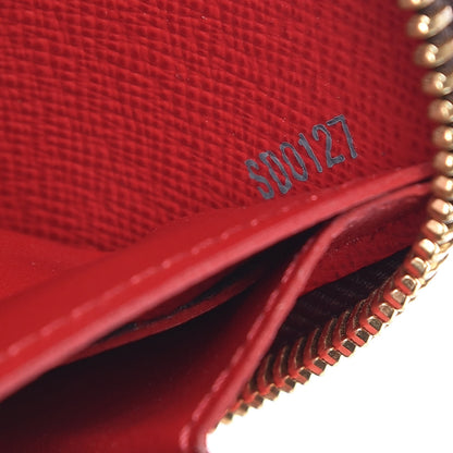 Louis Vuitton Damier Ebene Clemence Wallet 7 of 7