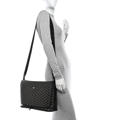 Goyard Goyardine Capetien Messenger Bag Black 2 of 10