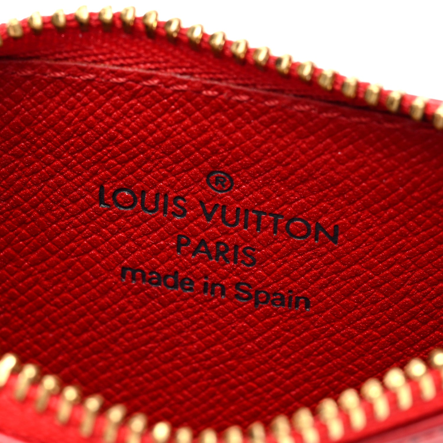 Louis Vuitton Epi Key Pouch Castillan Red 6 of 6
