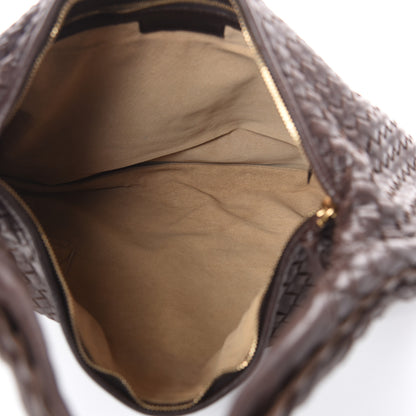 Bottega Veneta Nappa Intrecciato Large Veneta Hobo Ebano 5 of 10