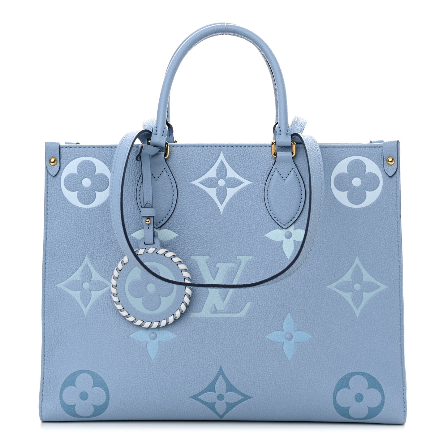 Empreinte Monogram Giant By The Pool Onthego MM Summer Blue