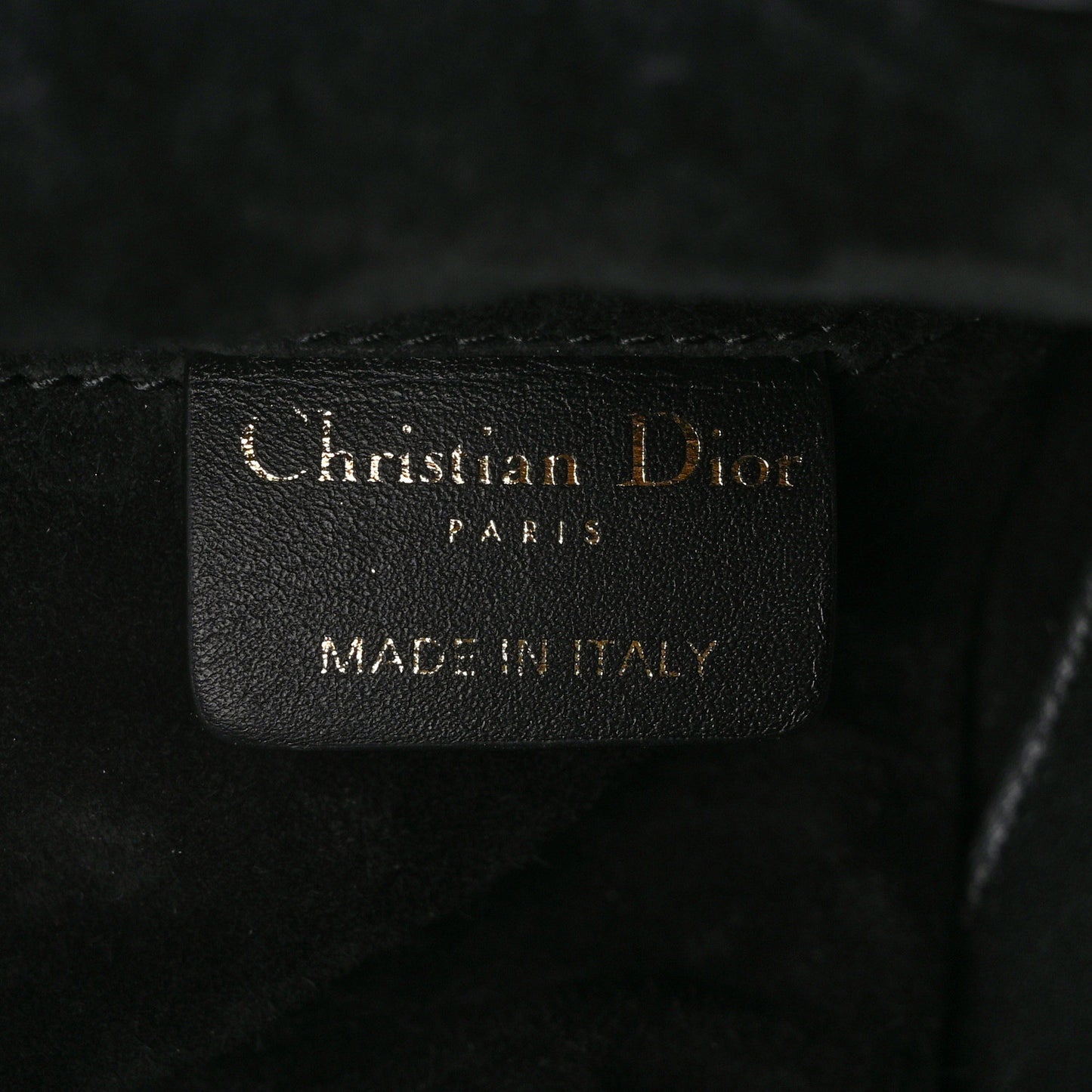 Calfskin Macrocannage Small Toujours Black