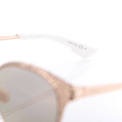 Christian Dior Metal Mirrored Unique Limited Edition Sunglasses Gold 7 of 9