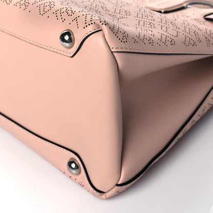 Burberry Calfskin Perforated Medium Banner Tote Chalk Pale Pink 10 of 10