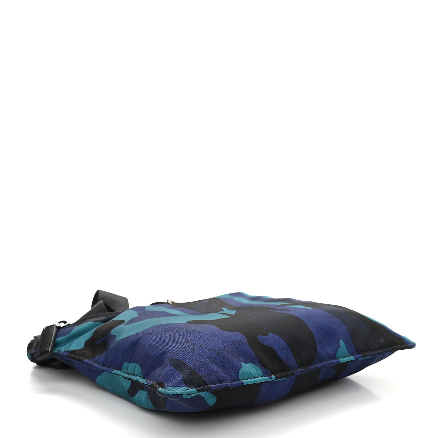 Tessuto Nylon Camouflage Flat Messenger Royal