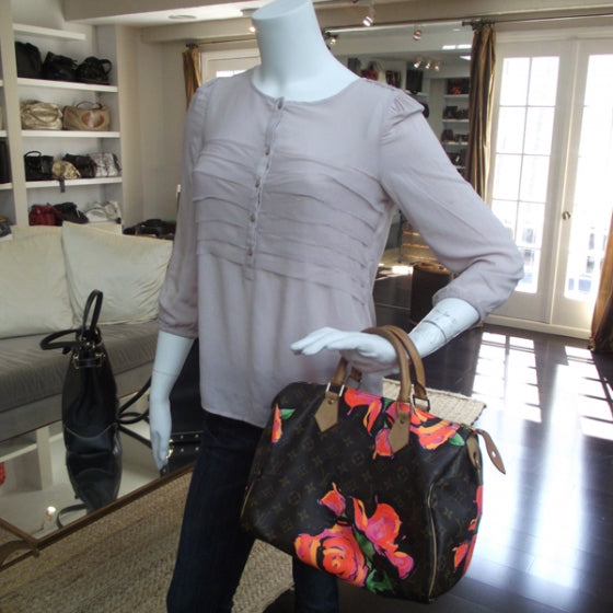 Monogram Roses Speedy 30