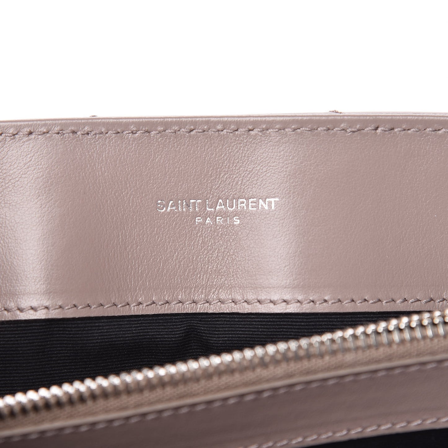Calfskin Y Quilted Monogram Medium Loulou Chain Satchel Mink
