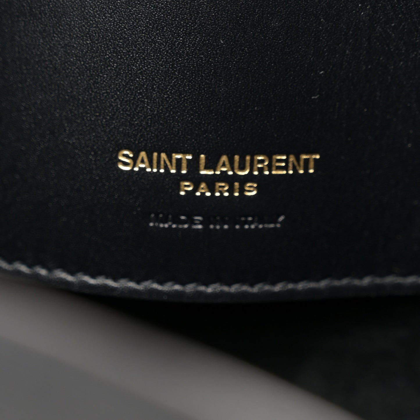 Smooth Shiny Calfskin Monogram Le 37 Bucket Bag Black
