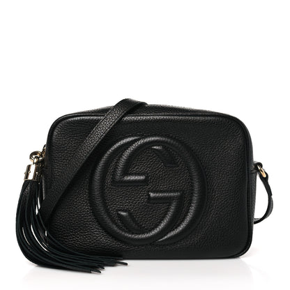 Gucci Pebbled Calfskin Small Soho Disco Bag Black 1 of 10