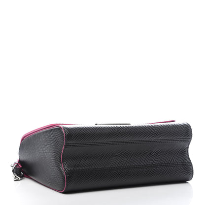 Louis Vuitton Epi Twist Shoulder Bag MM Black Pink 3 of 7