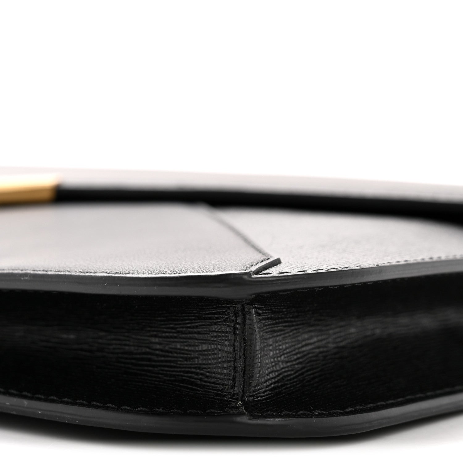 Fendi Calfskin Vitello Elite 2Jours Envelope Clutch Black 10 of 12