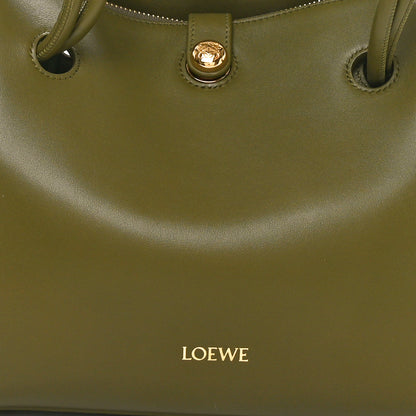 Loewe Supple Calfskin Small Madrid Bag Olive 7 of 9