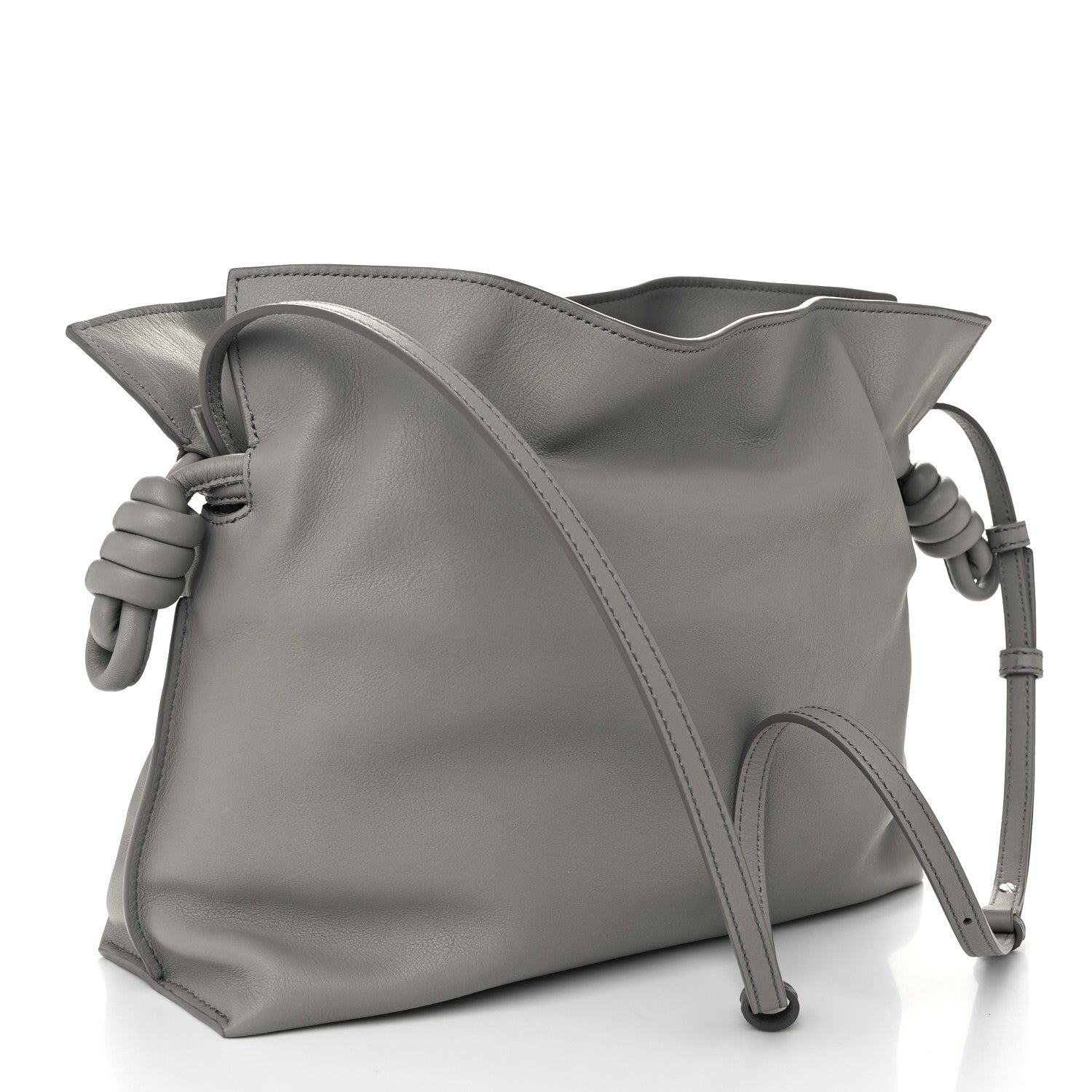 Loewe Nappa Medium Flamenco Knot Bag Ghost 3 of 9