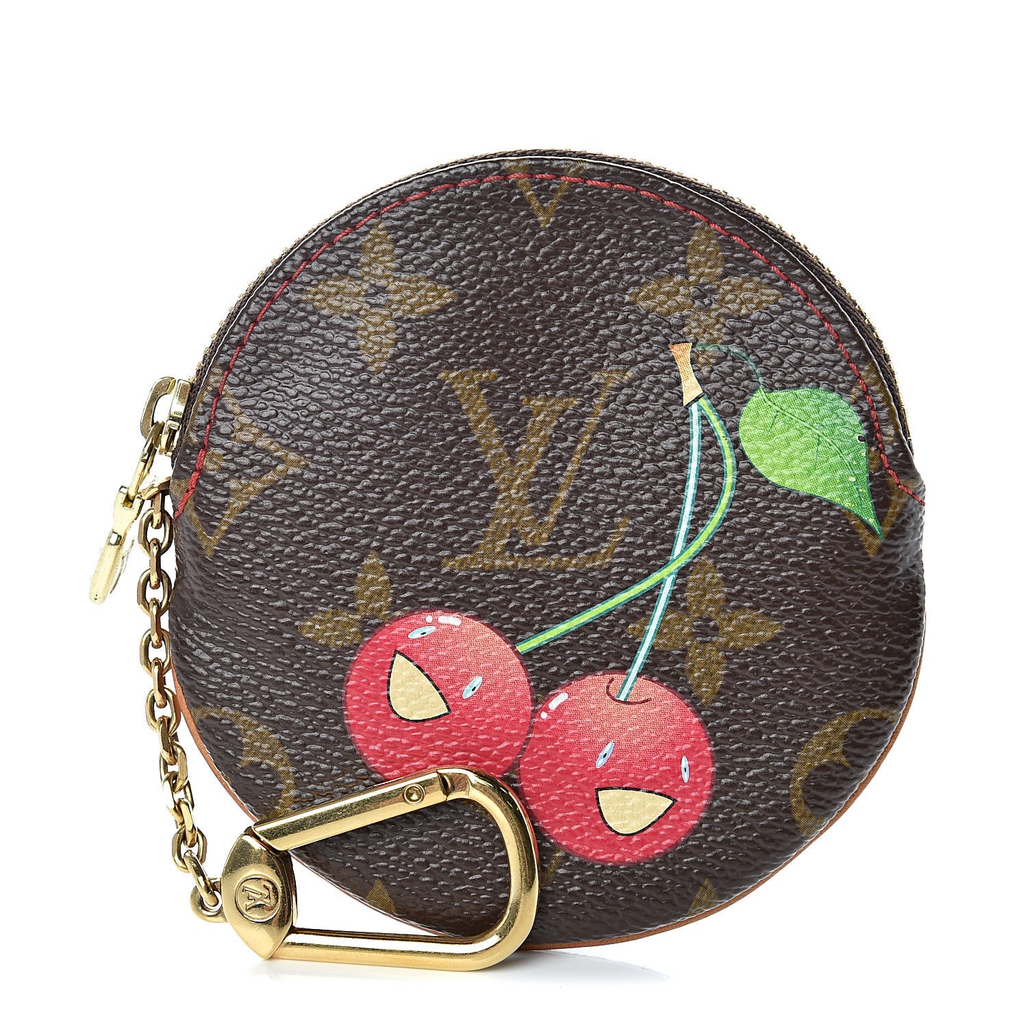 Louis Vuitton Monogram Cerises Round Coin Purse 1 of 6