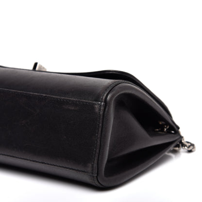Chanel Lambskin Mademoiselle Accordion Flap Black 7 of 10
