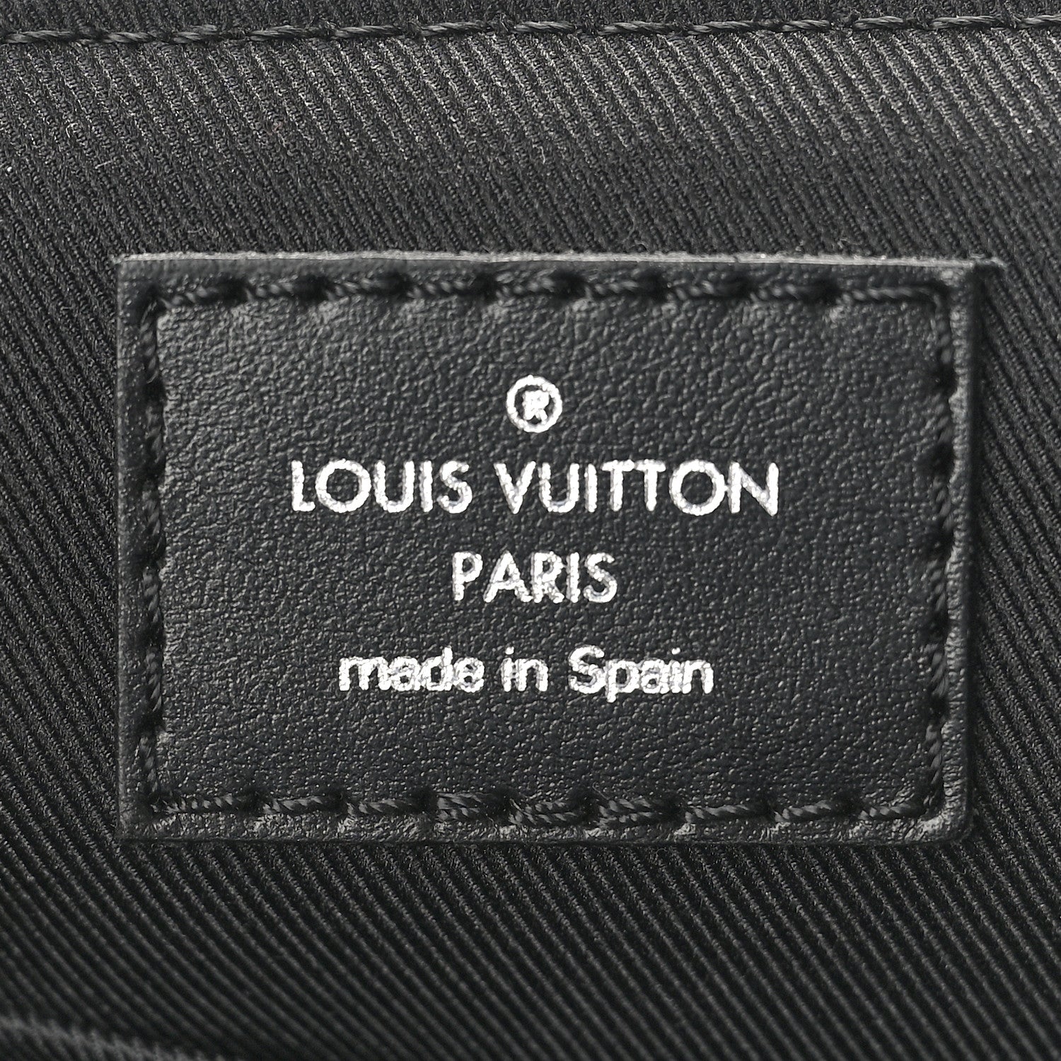 Louis Vuitton Monogram Eclipse District PM Black 6 of 9