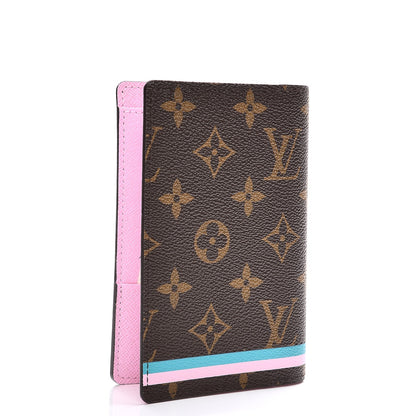 Louis Vuitton Monogram 2016 Christmas Animation Passport Cover Rose Ballerine 4 of 6