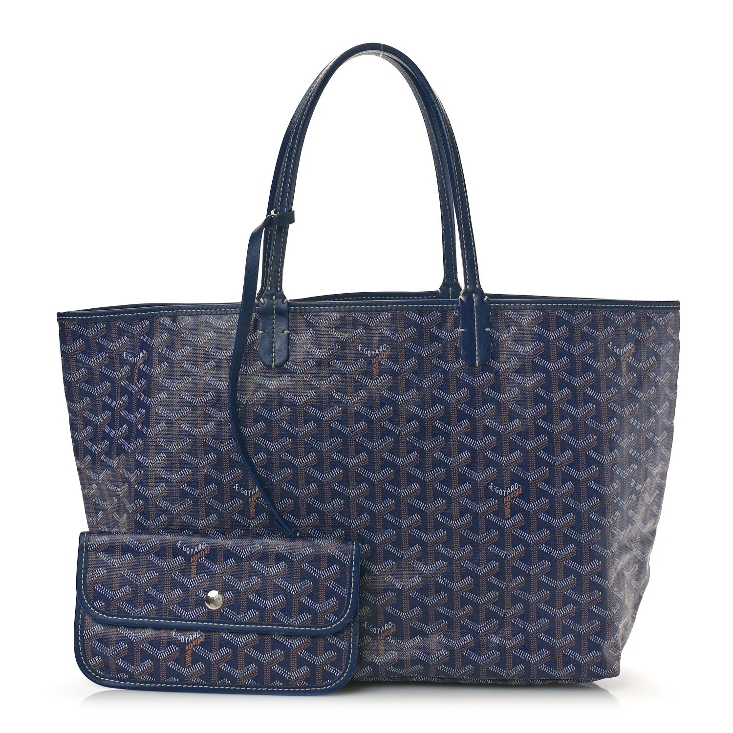 Goyard Goyardine Saint Louis PM Navy 3 of 12