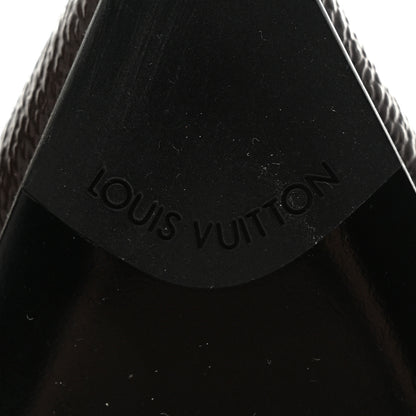 Louis Vuitton Monogram Cherie Slingback Pumps 37 Black 9 of 10