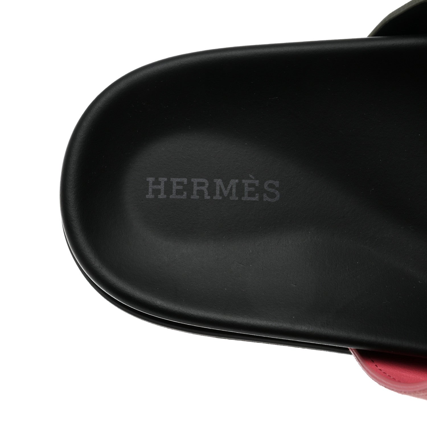 Hermes Suede Goatskin Womens Chypre Sandals 38 Toundra Rose Du Desert 7 of 9