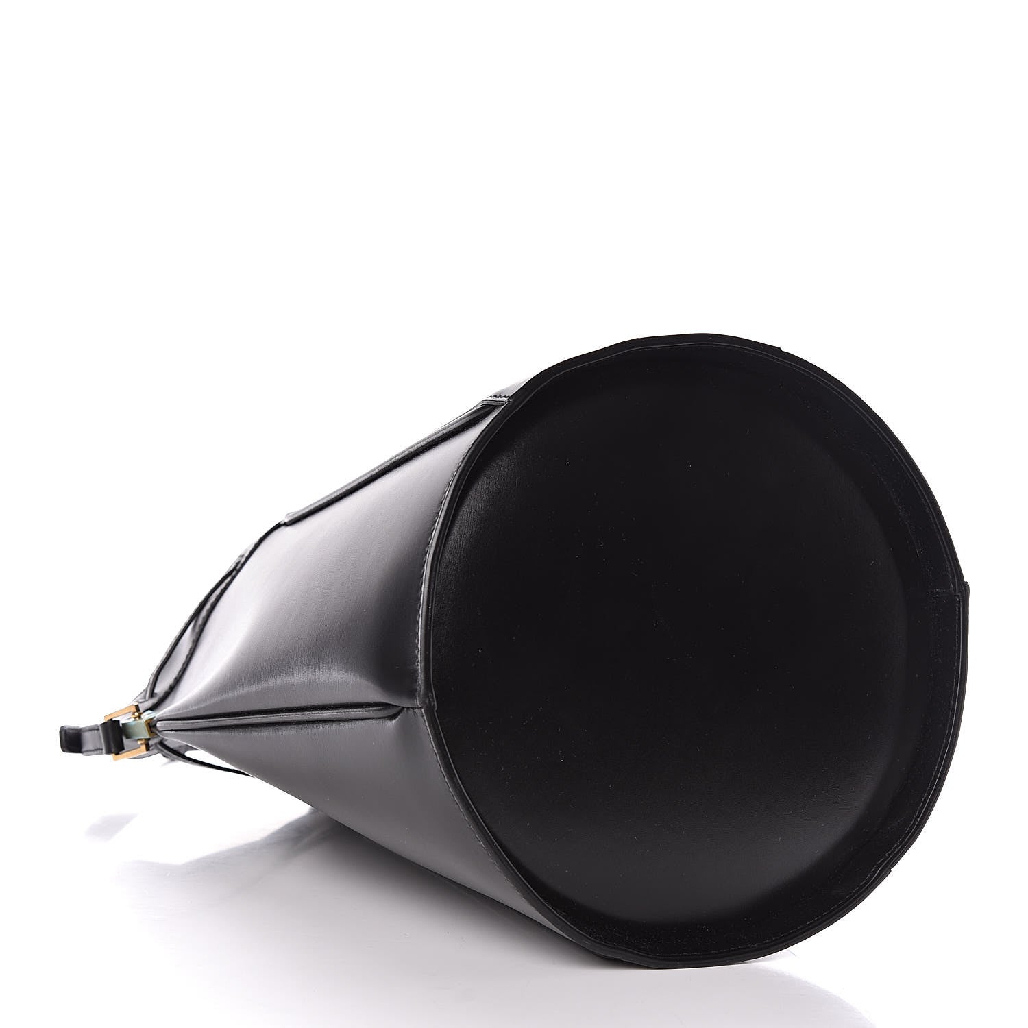 Saint Laurent Smooth Calfskin Medium Talitha Bucket Bag Black 4 of 10